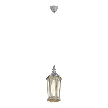 Eglo 49206 - Hanglamp KINGHORN 1xE27/42W/230V