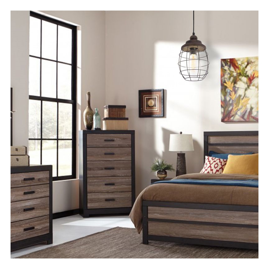 Eglo 49219 - Kroonluchter BAMPTON 1xE27/60W/230V