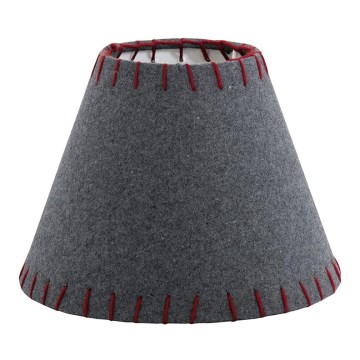 Eglo 49432 - Lampenkap voor vloerlamp VINTAGE rood geborduurd E14 Ø 20,5 cm