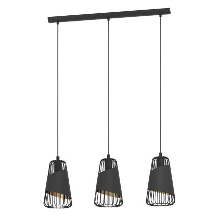 Eglo - Hanglamp aan koord 3xE27/60W/230V