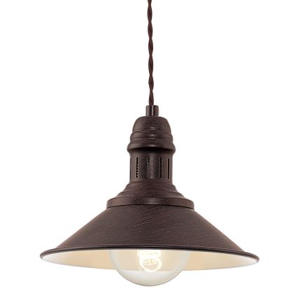 Eglo - Hanglamp aan een koord 1x E27 / 60W / 230V