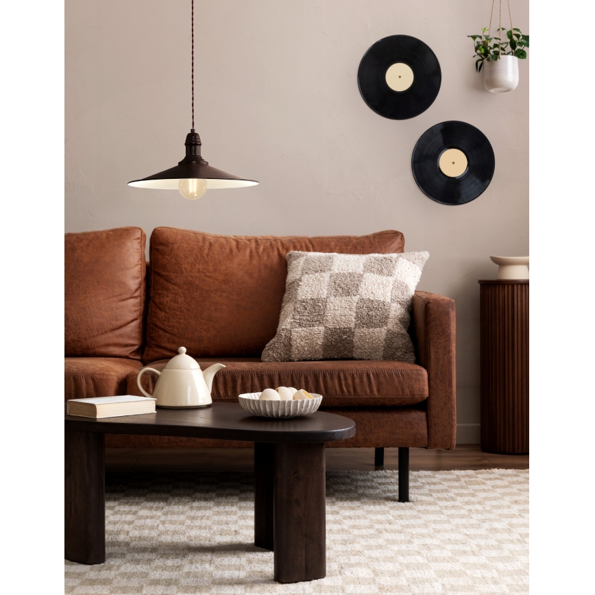 Eglo 49456 - Hanglamp met kabel STOCKBURY 1xE27/60W/230V Ø 36 cm