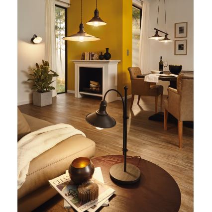 Eglo - Hanglamp 1xE27/60W/230V