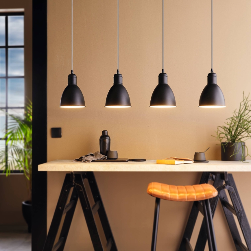 Eglo - Hanglamp 4xE27/60W/230V