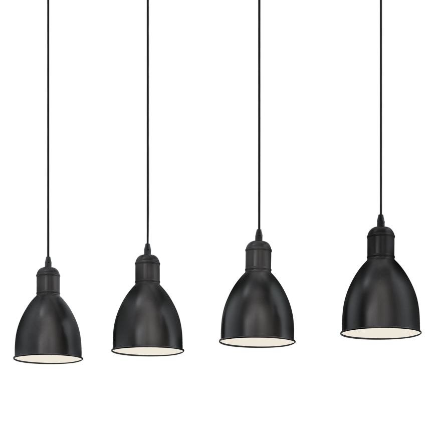 Eglo - Hanglamp 4xE27/60W/230V