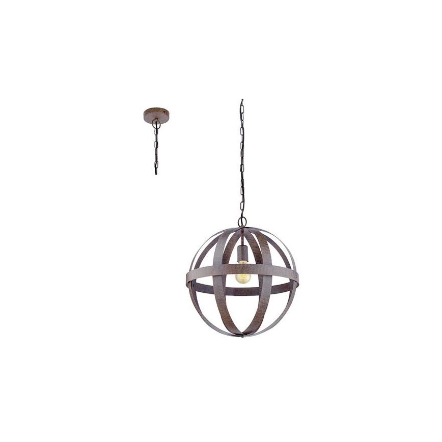 Eglo 49476 - Hanglamp aan een ketting WESTBURY 1xE27/60W/230V diameter 45 cm