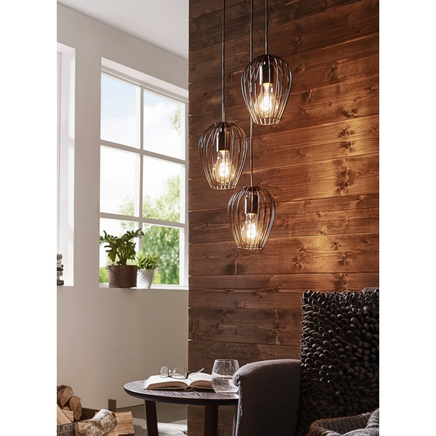 Eglo - Hanglamp 3xE27/60W/230V