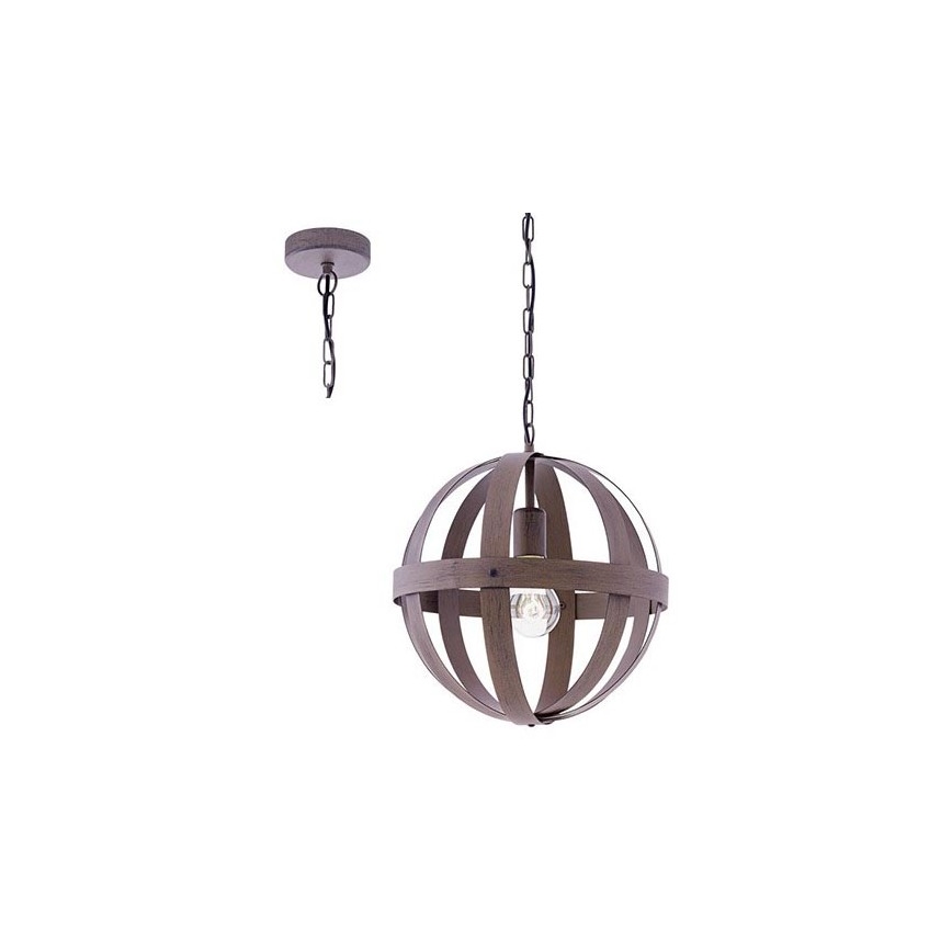 Eglo 49482 - Hanglamp aan een ketting WESTBURY 1xE27/60W/230V diameter 37 cm