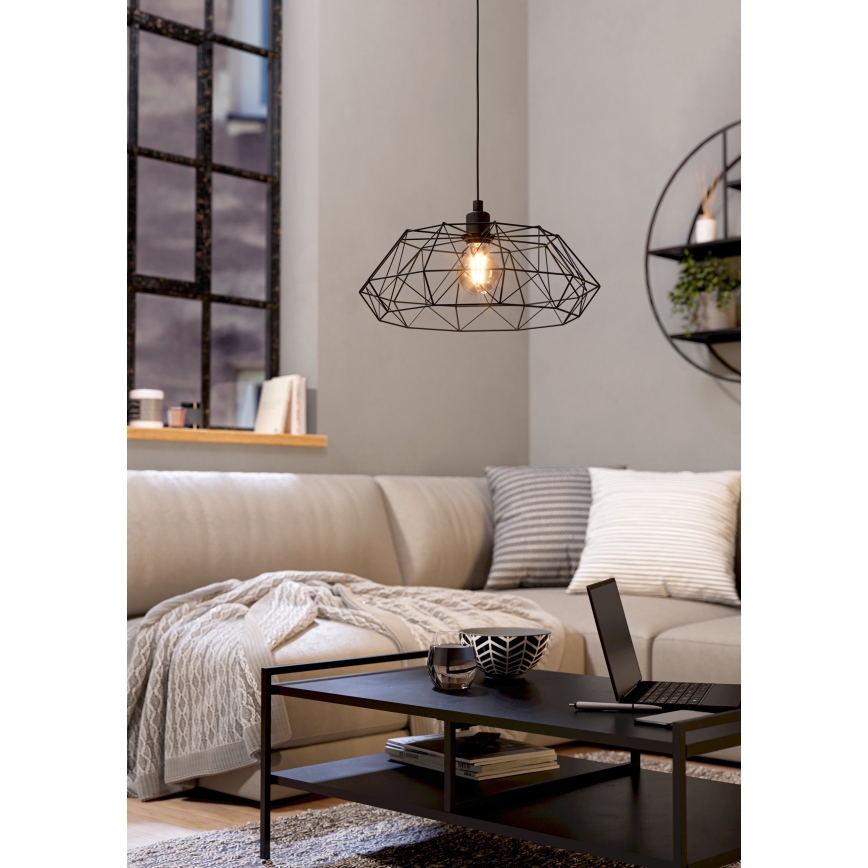 Eglo - Hanglamp 1xE27/60W/230V