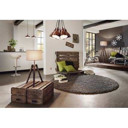 Eglo 49494 - Kroonluchter PRIDDY 1 7xE27/60W/230V