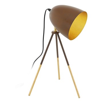Eglo 49518 - Tafellamp CHESTER 1 1xE27/60W/230V