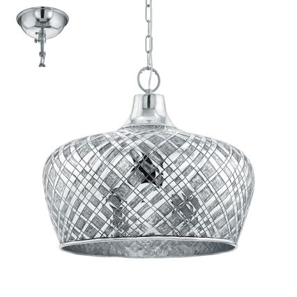 Eglo 49677 - Hanglamp SALTASH 1xE27/60W