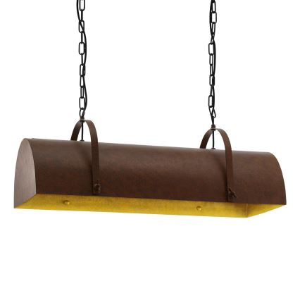 Eglo 49702 - Kroonluchter met ketting DEERHURST 3xE27/60W/230V