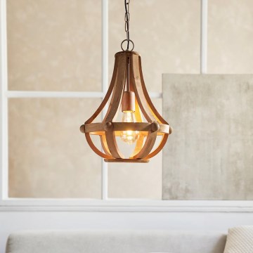 Eglo 49724 - Kroonluchter aan ketting KINROSS 1xE27/60W