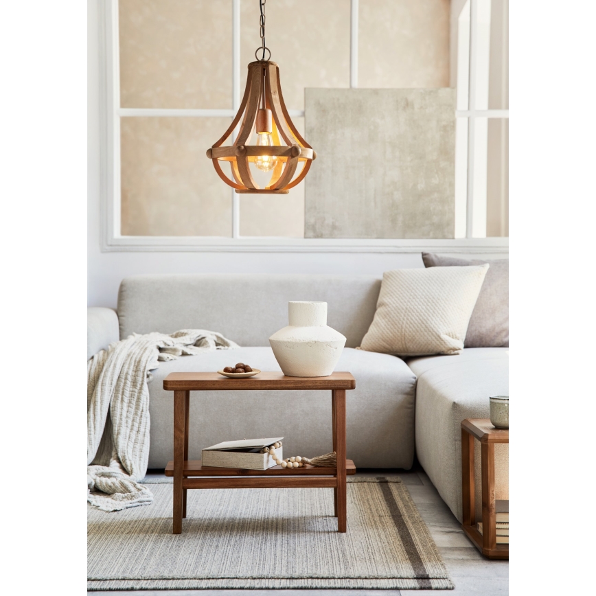 Eglo 49724 - Kroonluchter aan ketting KINROSS 1xE27/60W