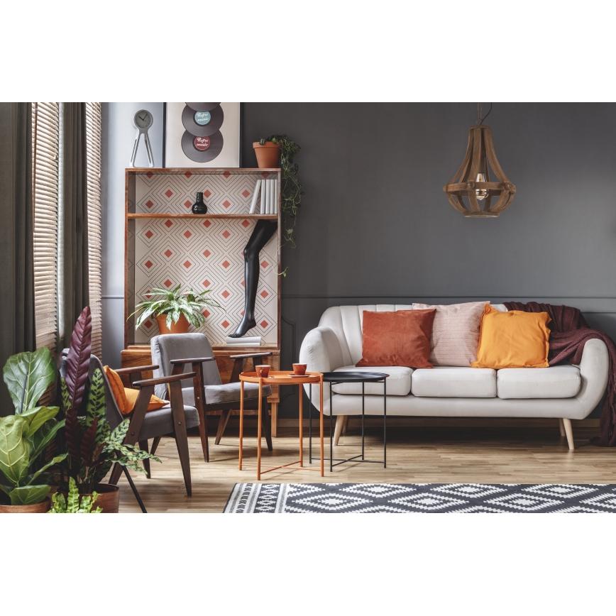 Eglo 49724 - Kroonluchter aan ketting KINROSS 1xE27/60W