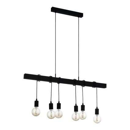 Eglo - Hanglamp 6xE27/60W/230V