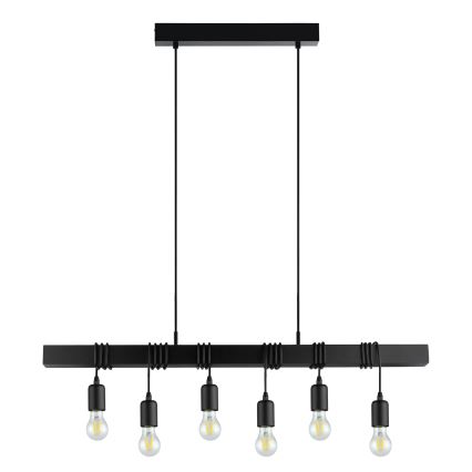 Eglo - Hanglamp 6xE27/60W/230V