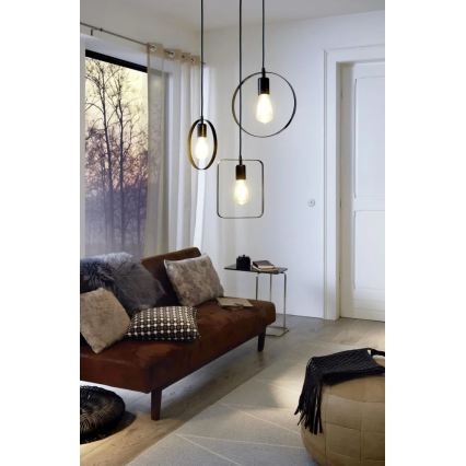 Eglo 49776 - Hanglamp aan snoer BEDINGTON 1xE27/60W