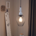 Eglo 49782 - Hanglamp NORHAM 1xE27/60W