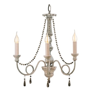 Eglo 49821 - Hanglamp aan ketting COLCHESTER 3xE14/40W