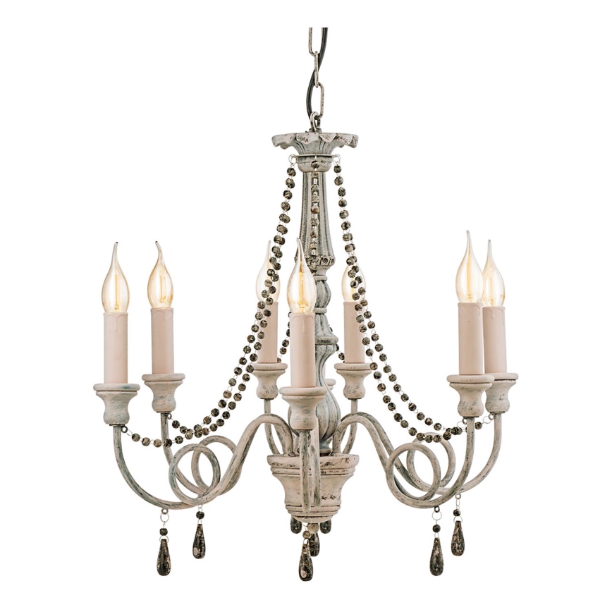 Eglo 49822 - Hanglamp aan ketting COLCHESTER 8xE14/40W