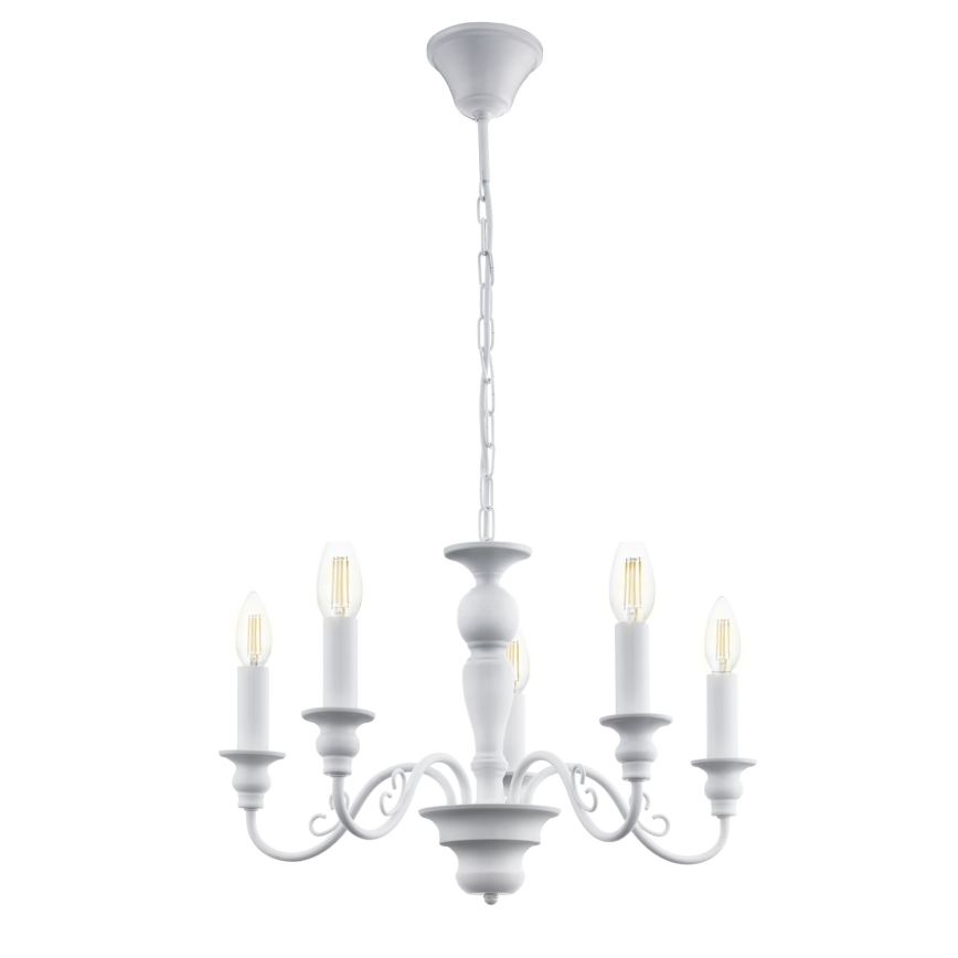 Eglo - Hanglamp 5xE14/40W/230V