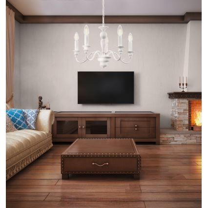 Eglo - Hanglamp 5xE14/40W/230V