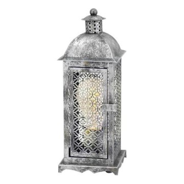 Eglo 54617 - LED Tafellamp 1xE27/4W/230V 3000K zilver