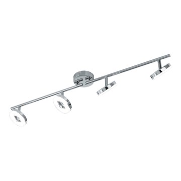 Eglo 54676 - LED-spot 4xLED/6W/230V mat chroom