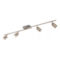 Eglo 54684 - LED-spot 4xGU10/5W/230V mat chroom