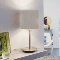 Eglo 54745 - Tafellamp ANADIA 1xE14/40W/230V taupe/mat chroom