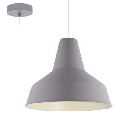 Eglo 54963 - Hanglamp aan koord SOMERTON-P 1xE27/60W/230V