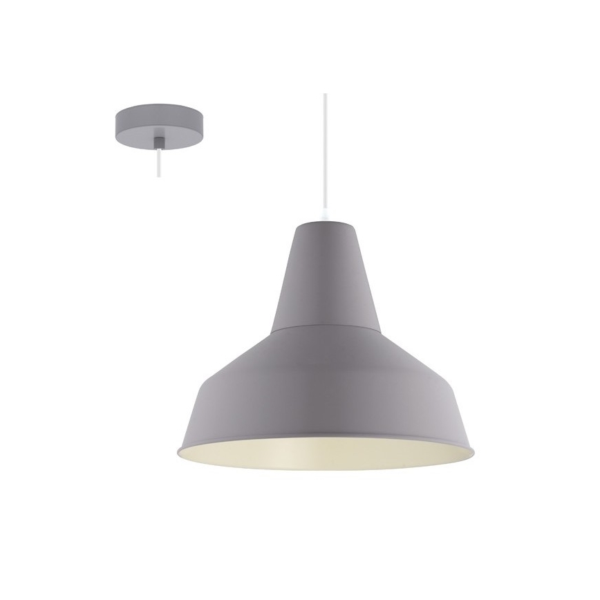Eglo 54963 - Hanglamp aan koord SOMERTON-P 1xE27/60W/230V