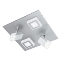Eglo 54985 - LED-opbouwspot LED/19,6W/230V 27x27 cm mat chroom