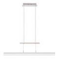 Eglo 55095 - Dimbare LED-hanglamp met kabel LED/18W/230V mat chroom