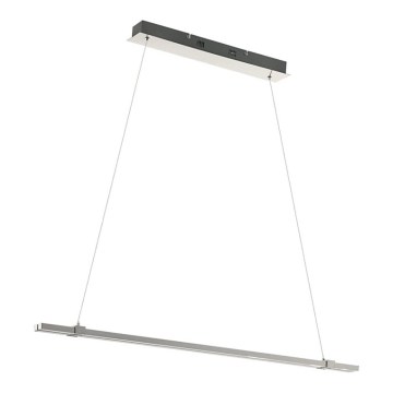 Eglo 55097 - Dimbare LED-hanglamp aan kabel, 2xLED/9W/230V, mat chroom