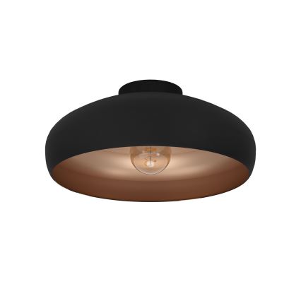 Eglo 55248 - Plafondlamp MOGANO 1xE27/60W/230V zwart
