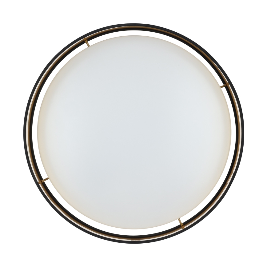 Eglo 55267 - LED plafondlamp MASERLO LED/16W/230V 3000K Ø 40,5 cm zwart/koper
