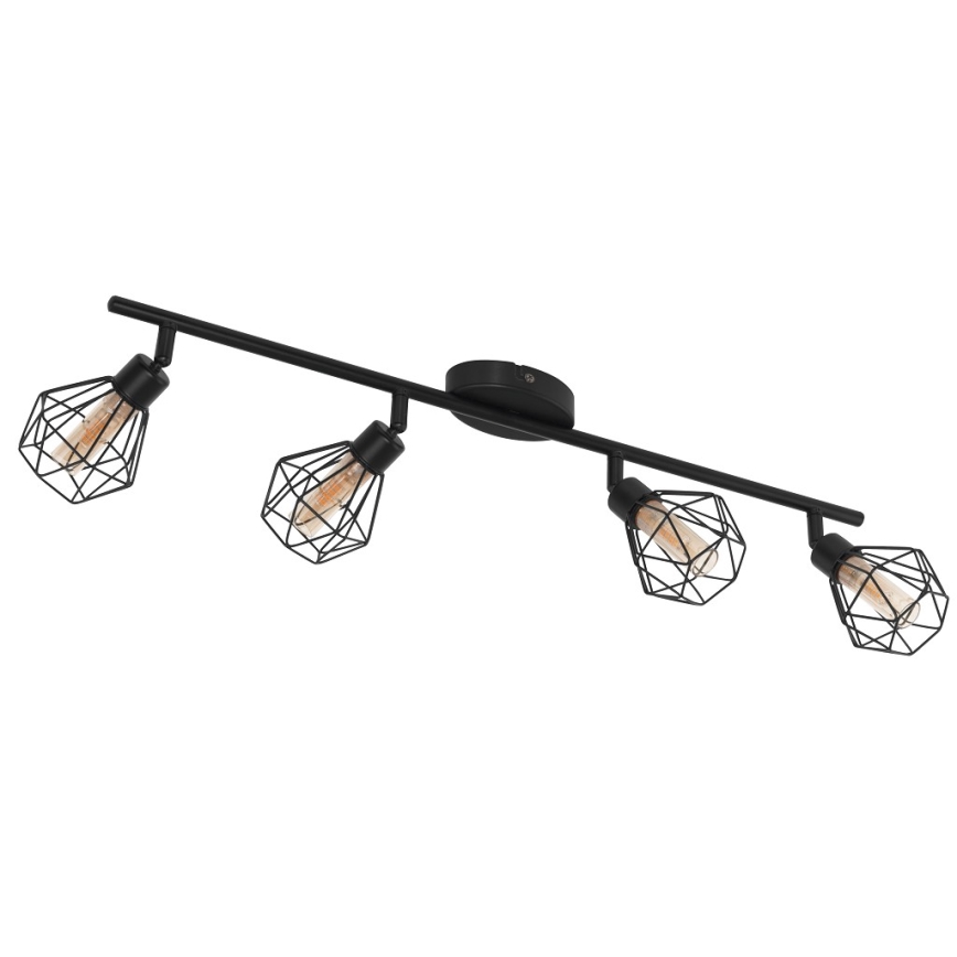 Eglo 55301 - LED-spot ZAPATA 4xG9/3W/230V zwart