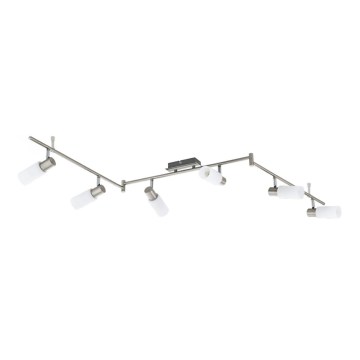Eglo 55448 - LED-spot 6xE14/4W/230V mat chroom