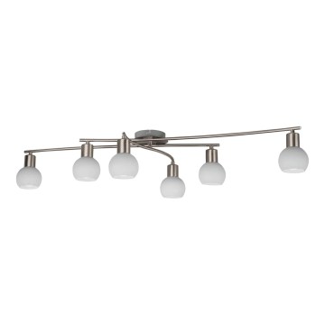 Eglo 55449 - LED-spot 6xE14/4W/230V mat chroom