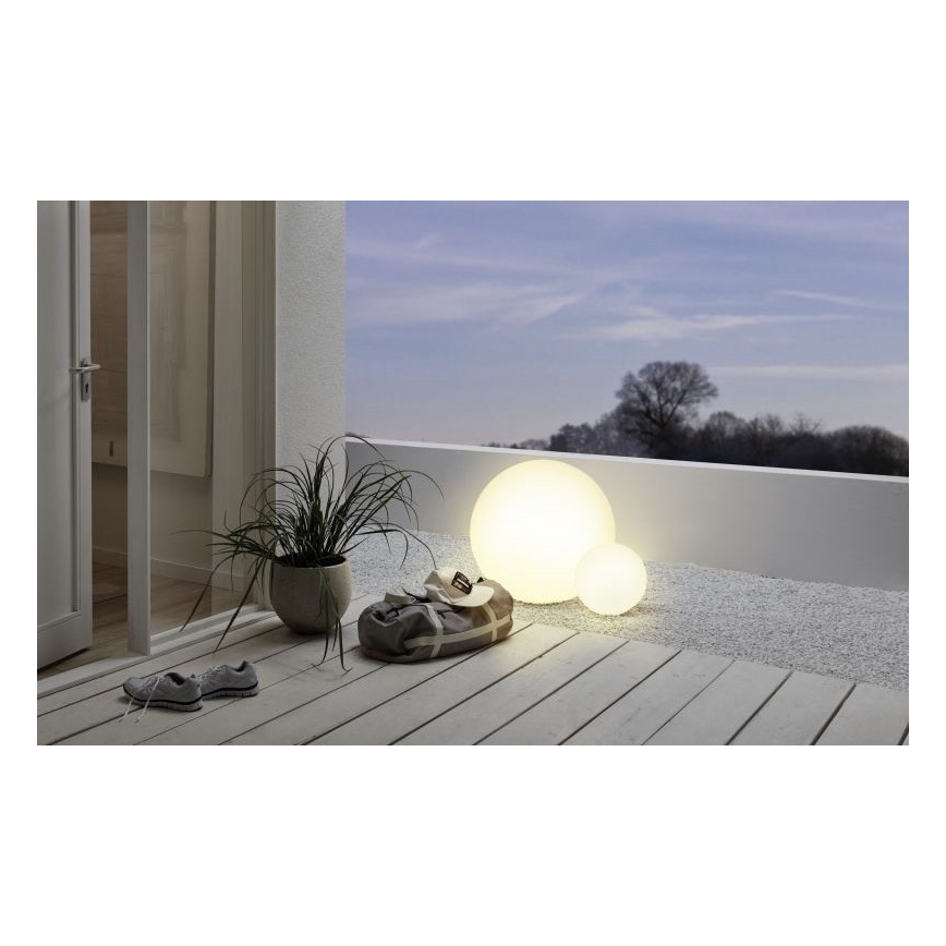 Eglo 55786 - LED RGBW Buitenlamp MONTEROLO-C 1xE27/9W/230V 2700-6500K IP65 diameter 30 cm + afstandsbediening