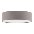 Eglo 55805 - LED plafondlamp 1xE27/11W/230V Ø 38 cm grijs
