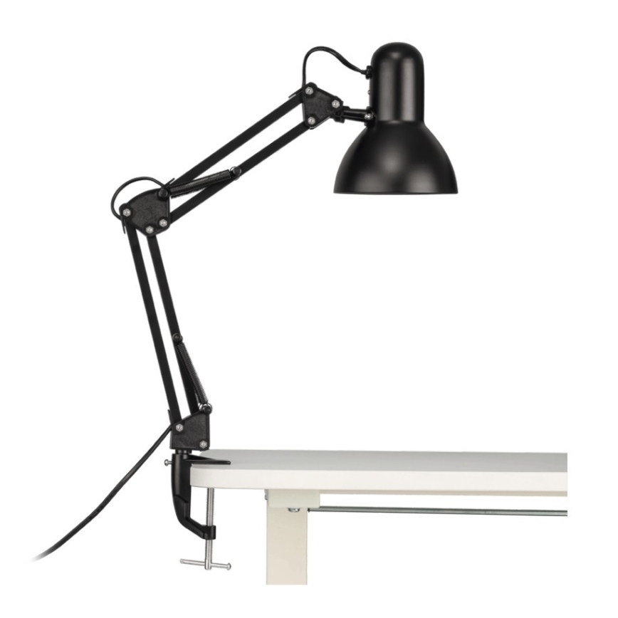 Eglo 56043 - LED tafellamp met klem 1xE14/4,9W/230V zwart