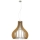 Eglo 61719 - Hanglamp aan een koord TINDORI 1xE27/60W/230V diameter 60 cm bruin