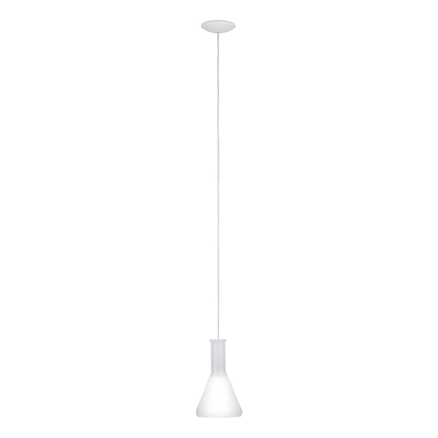 Eglo 62264 - Hanglamp aan een koord PASCOA PRO 1xE27/60W/230V 16,8 cm wit