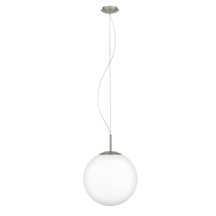 Eglo 63269 - Hanglamp met kabel PIEDALE 1xE27/60W/230V Ø 35 cm mat chroom