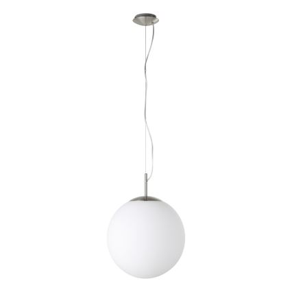 Eglo 63269 - Hanglamp met kabel PIEDALE 1xE27/60W/230V Ø 35 cm mat chroom