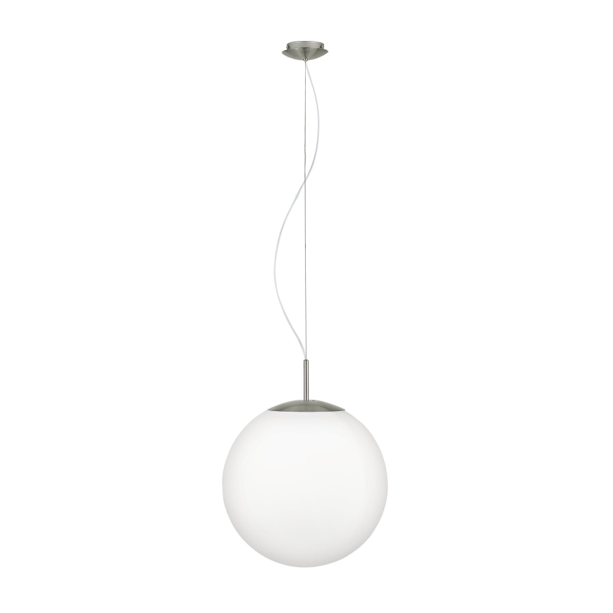 Eglo 63271 - Hanglamp aan kabel PIEDALE 1xE27/60W/230V Ø 43 cm mat chroom